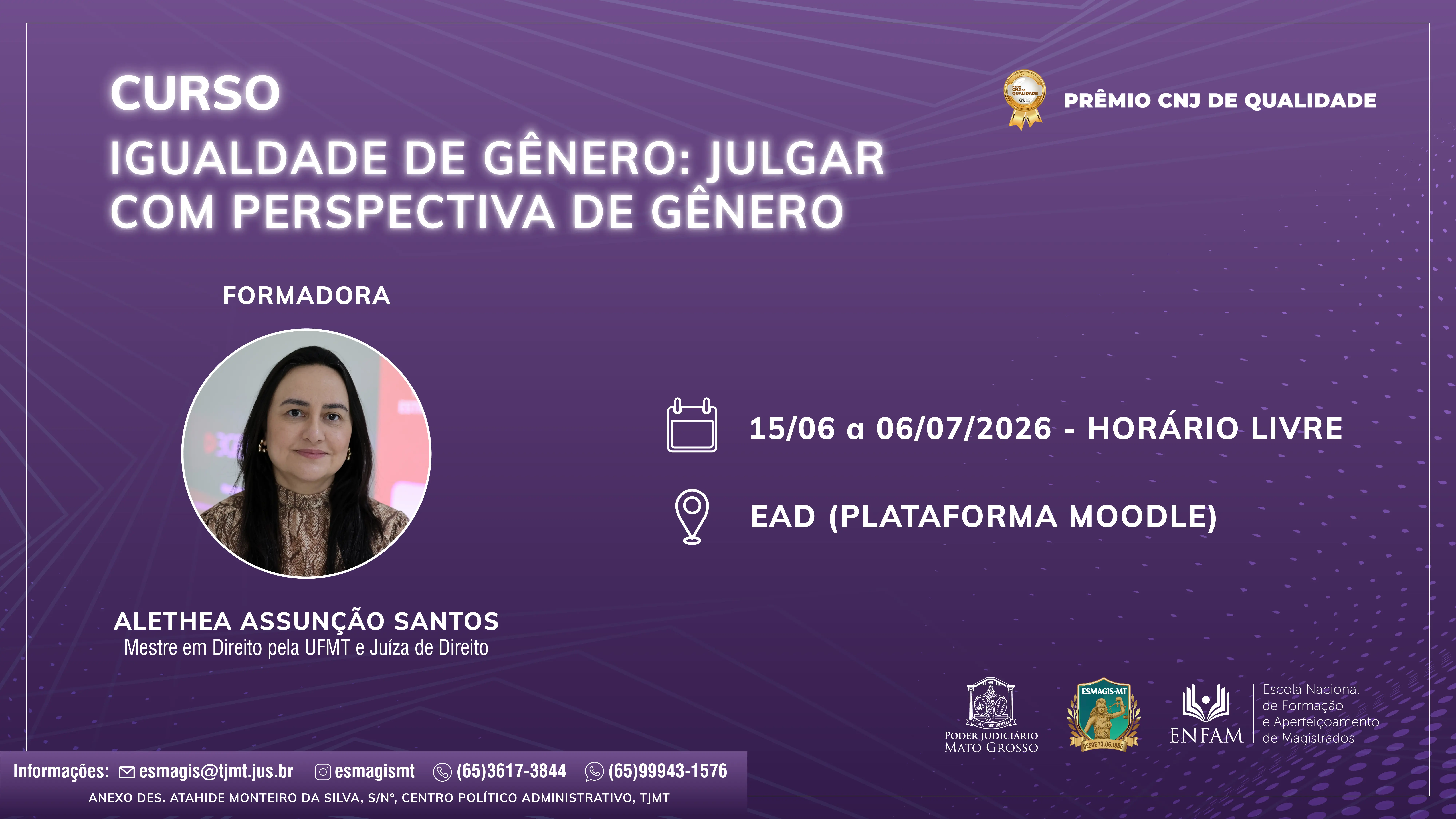 Banner de curso EAD sobre